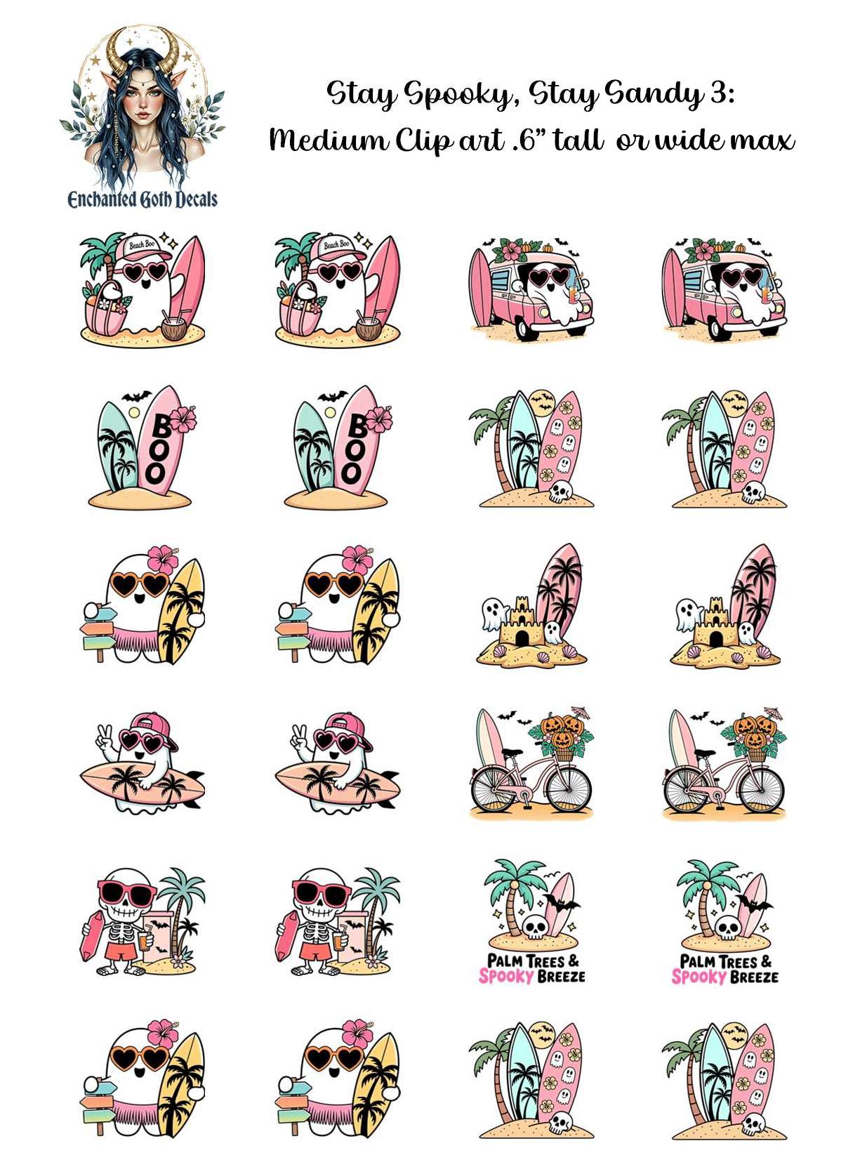 Stay Spooky, Stay Sandy 3 - Clipart
