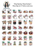 Stay Spooky, Stay Sandy 3 - Clipart Mini