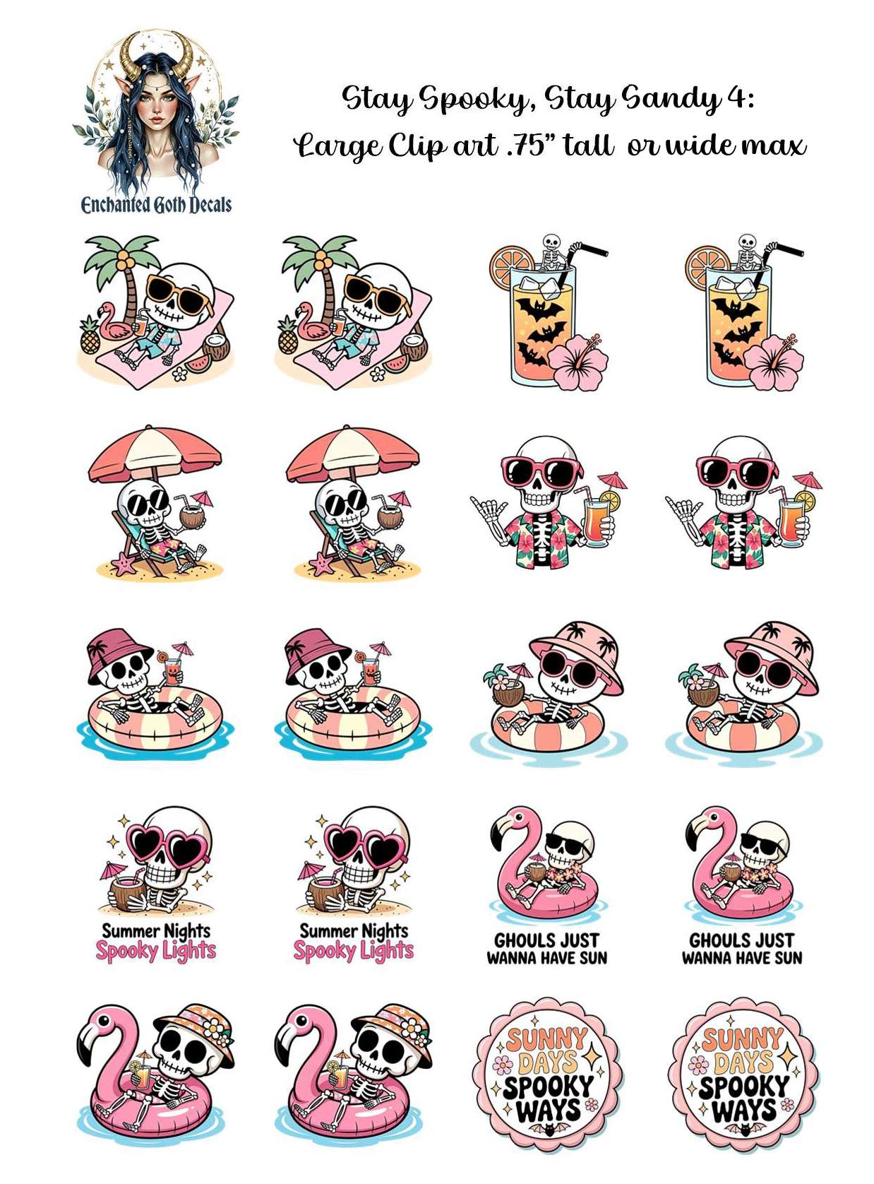 Stay Spooky, Stay Sandy 4 - Clipart
