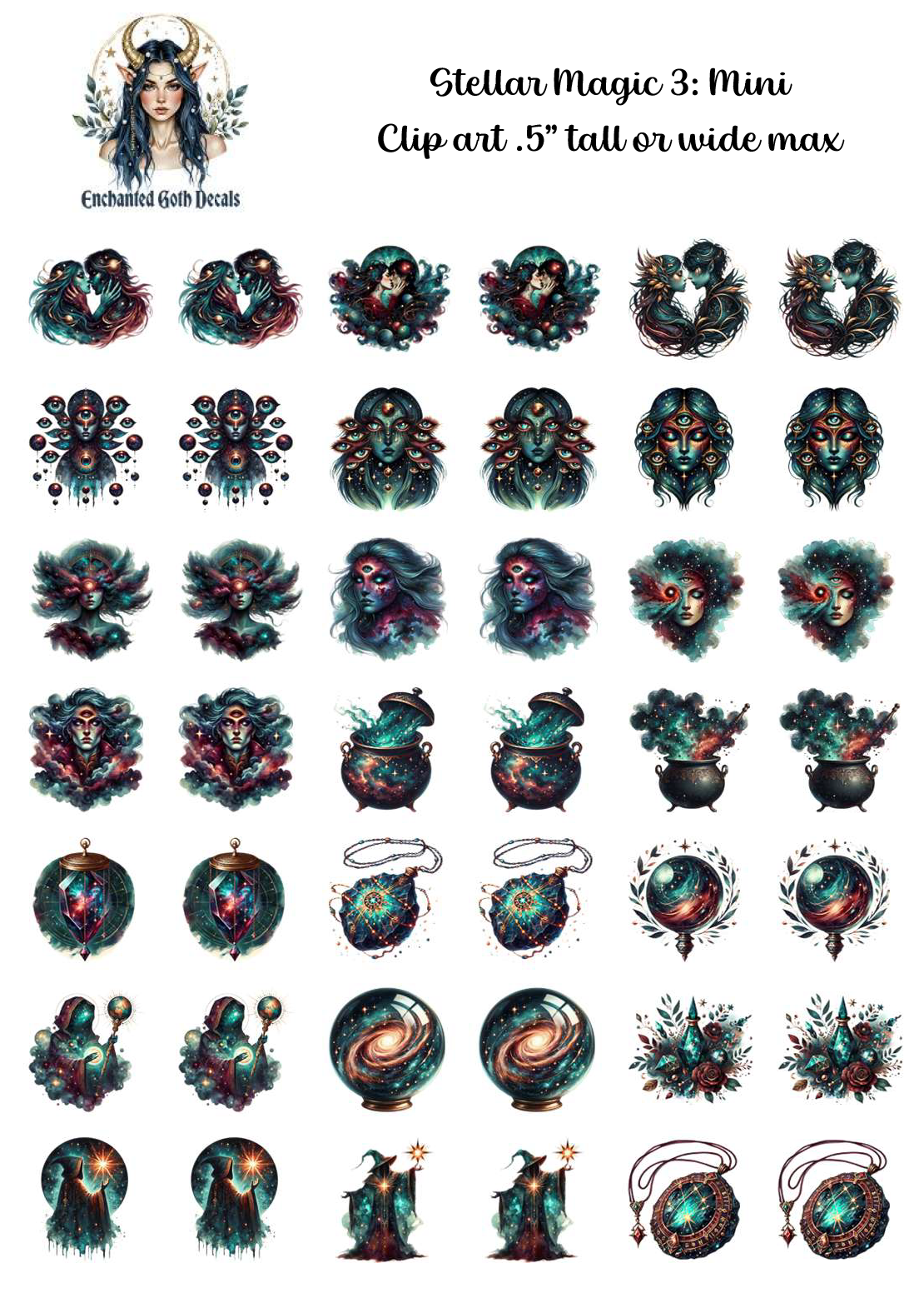 Stellar Magic 3 - Clipart Mini