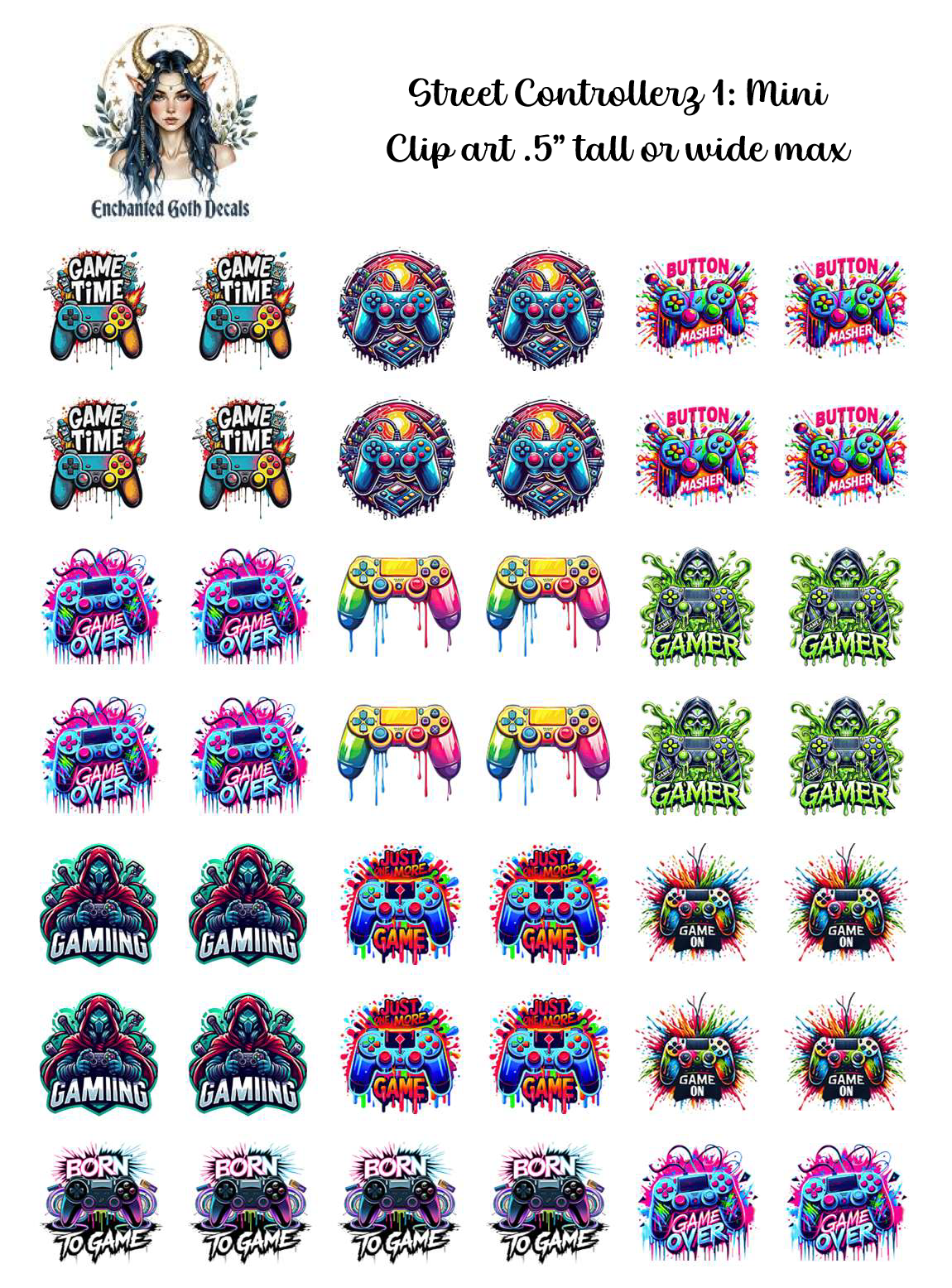 Street Controllerz 1 - Clipart Mini