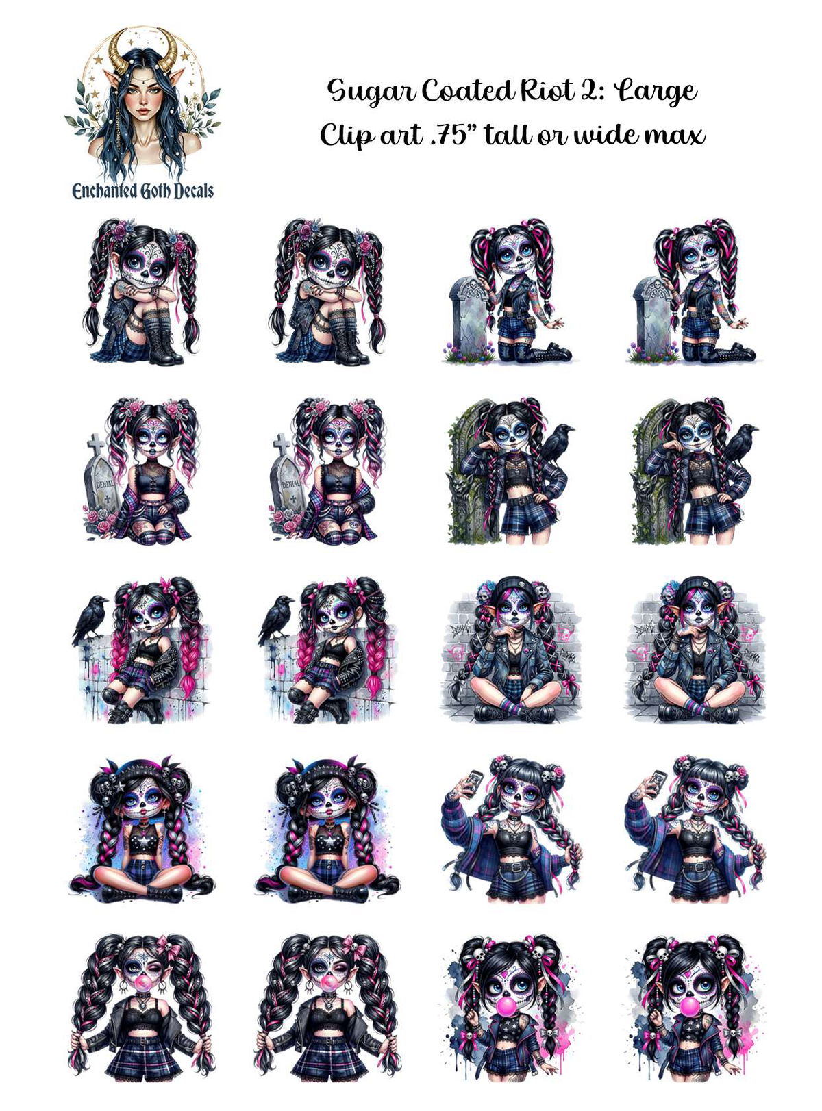 Sugar Coated Riot 2 - Clipart