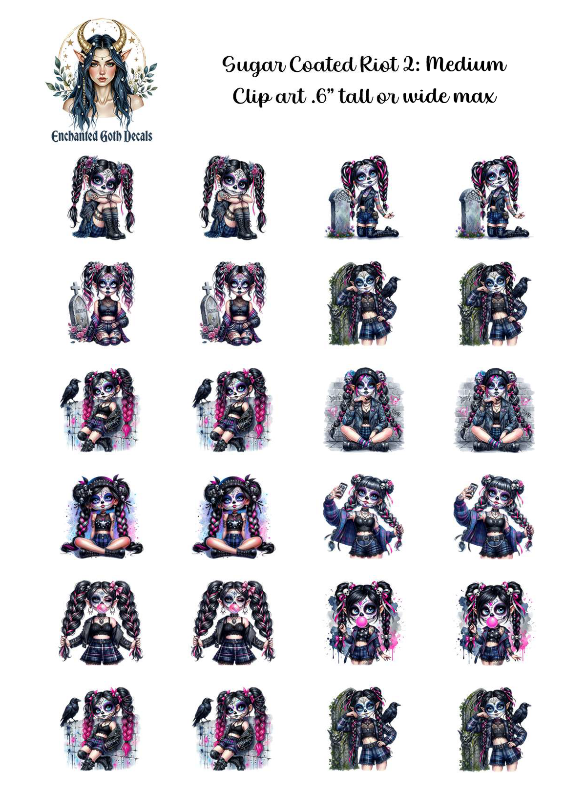 Sugar Coated Riot 2 - Clipart
