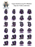 Sugar Skull Sorcery V1:1 - Clipart