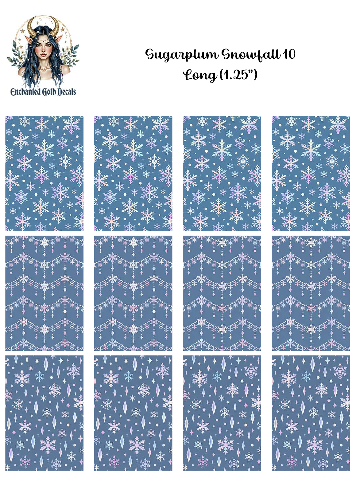 Sugarplum Snowfall 10 - Long