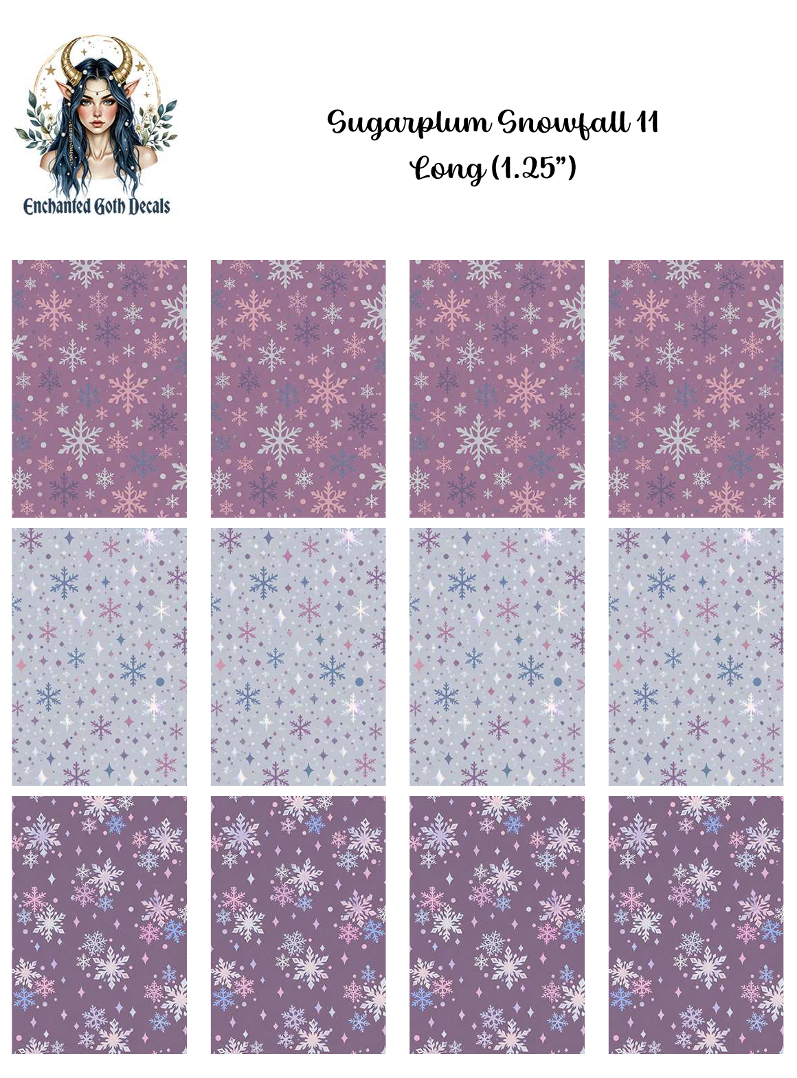 Sugarplum Snowfall 11 - Long