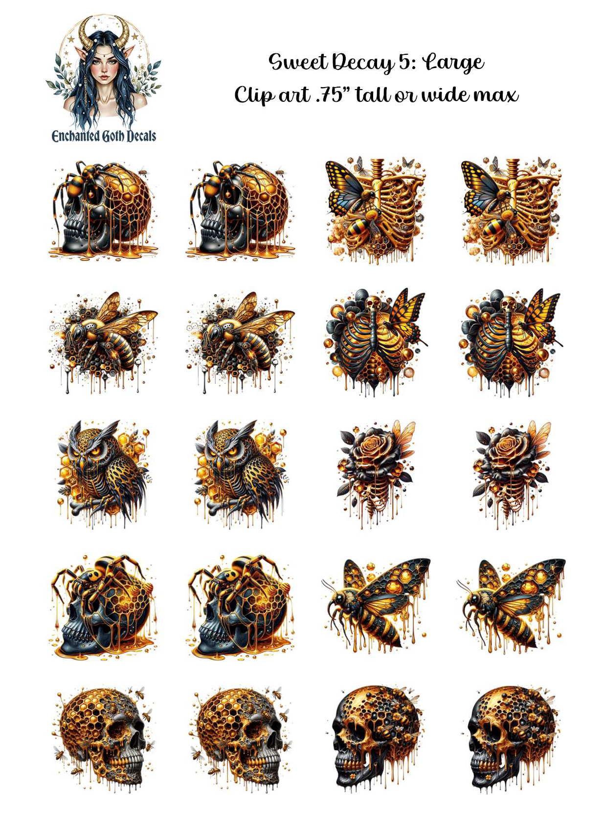Sweet Decay 5 - Clipart