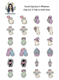 Sweet Specters 1 - Clipart