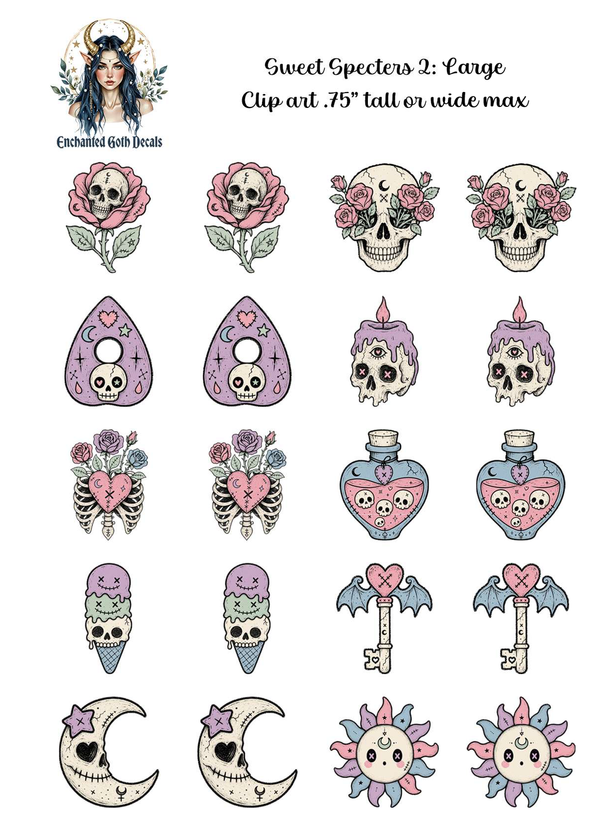Sweet Specters 2 - Clipart