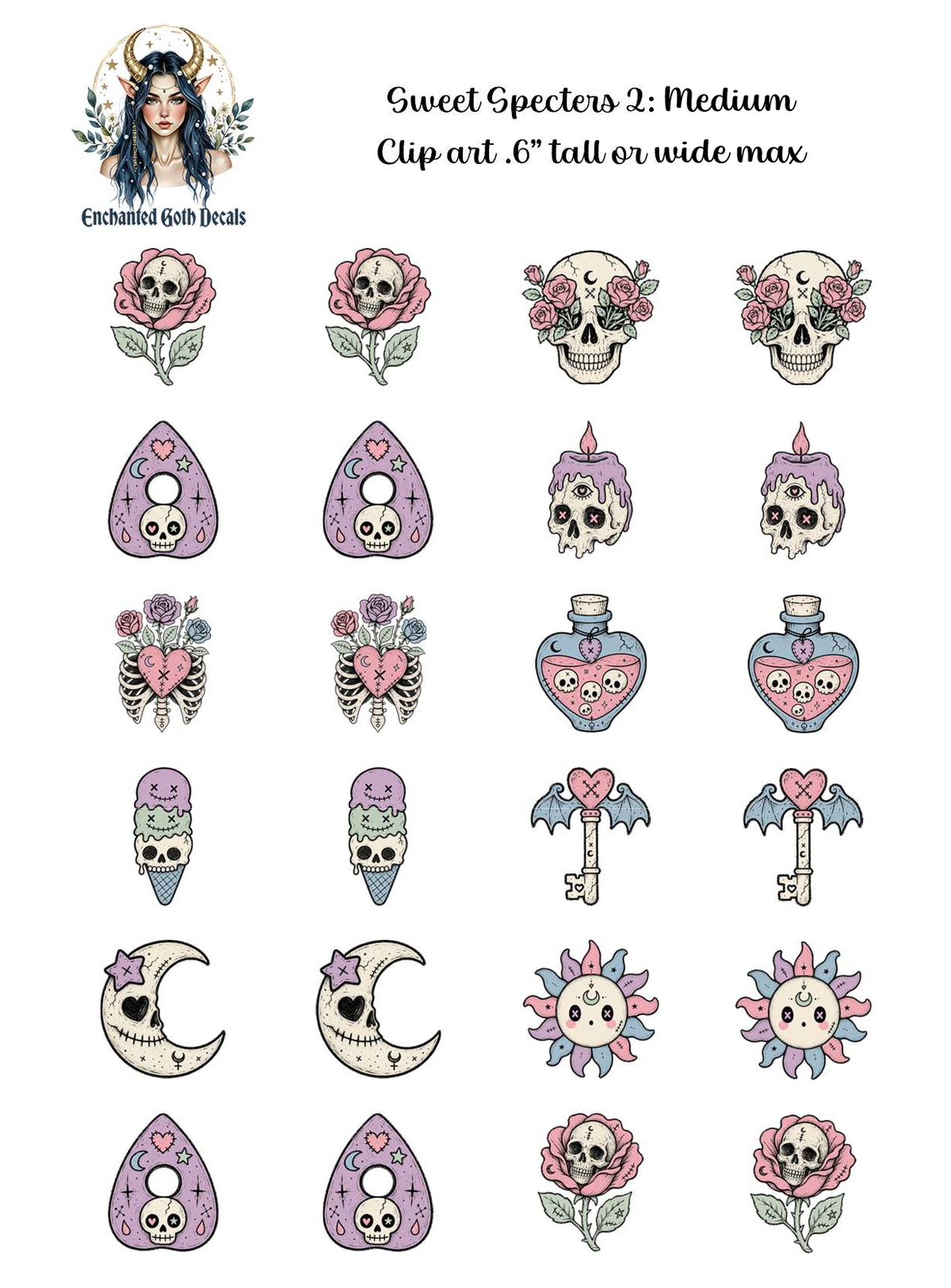 Sweet Specters 2 - Clipart
