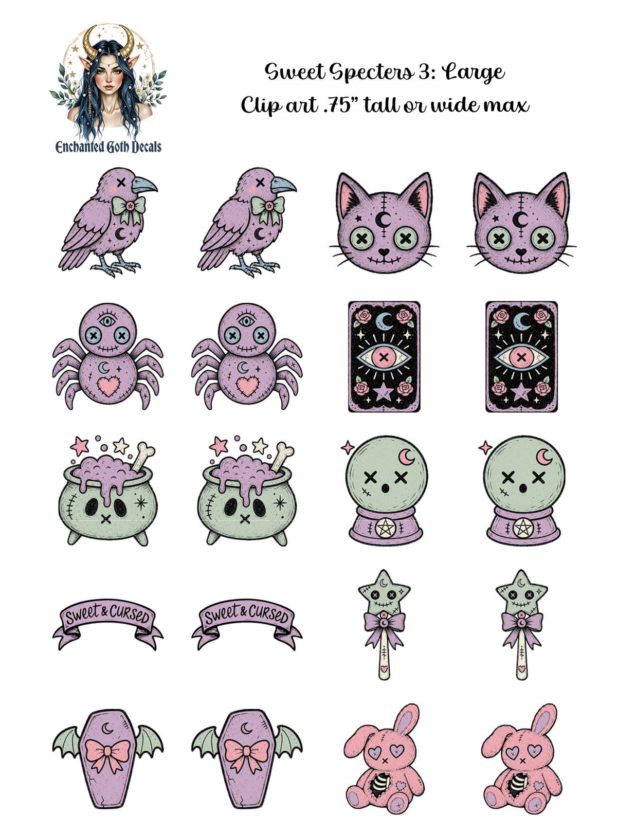 Sweet Specters 3 - Clipart
