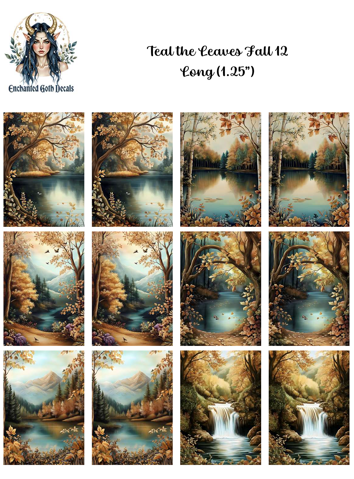 Teal the Leaves Fall 12