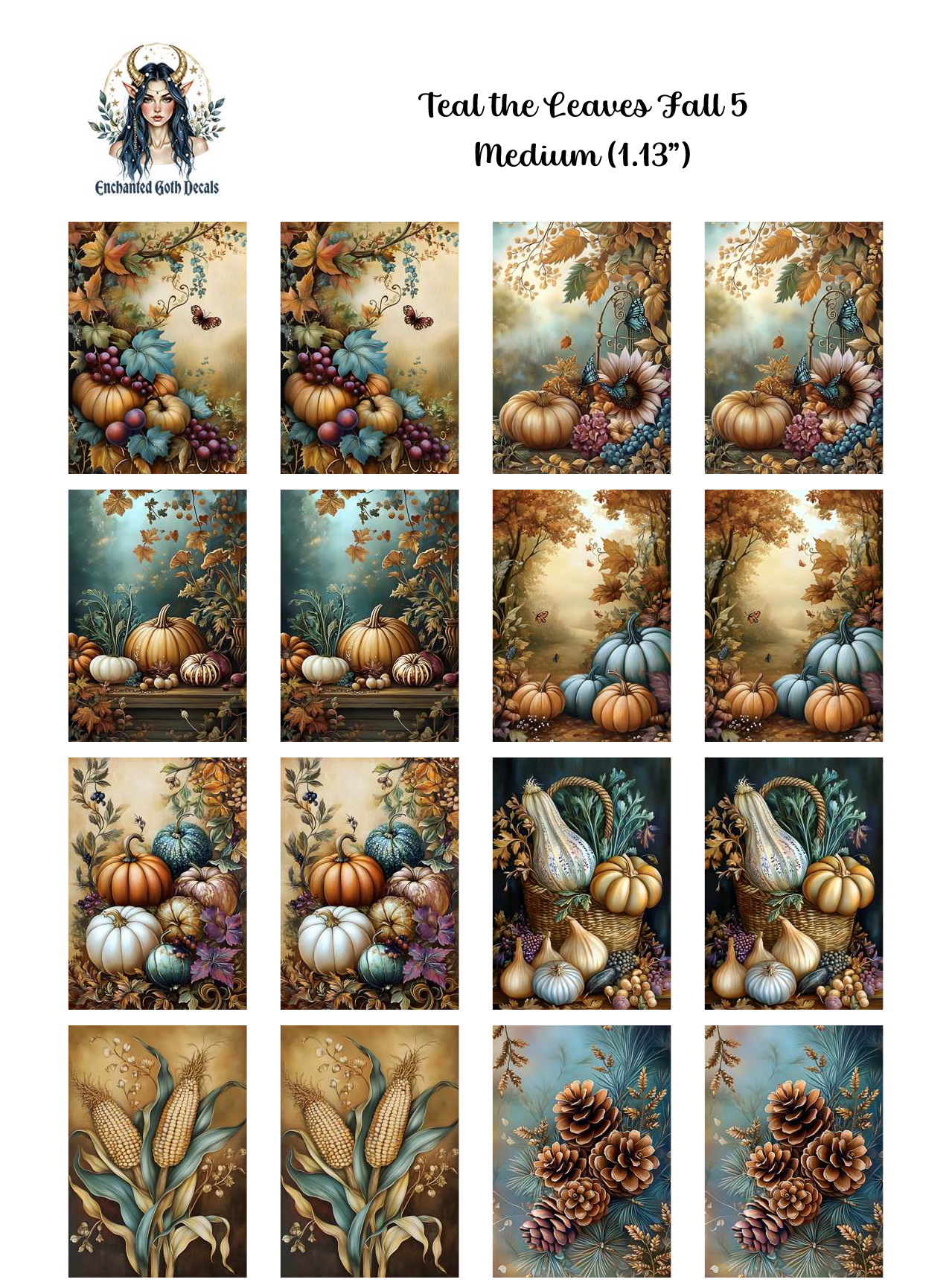 Teal the Leaves Fall 5
