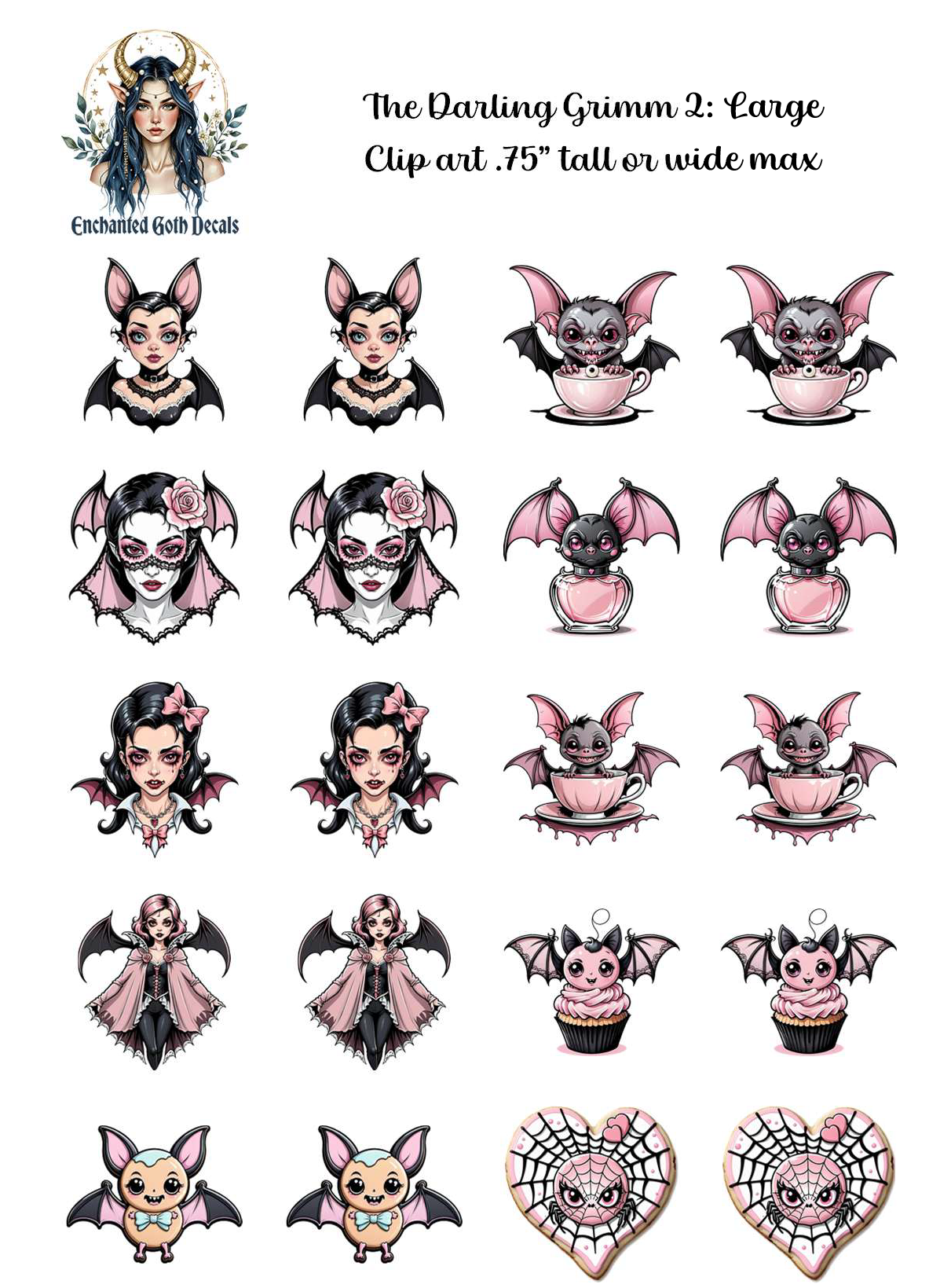 The Darling Grimm 2 - Clipart