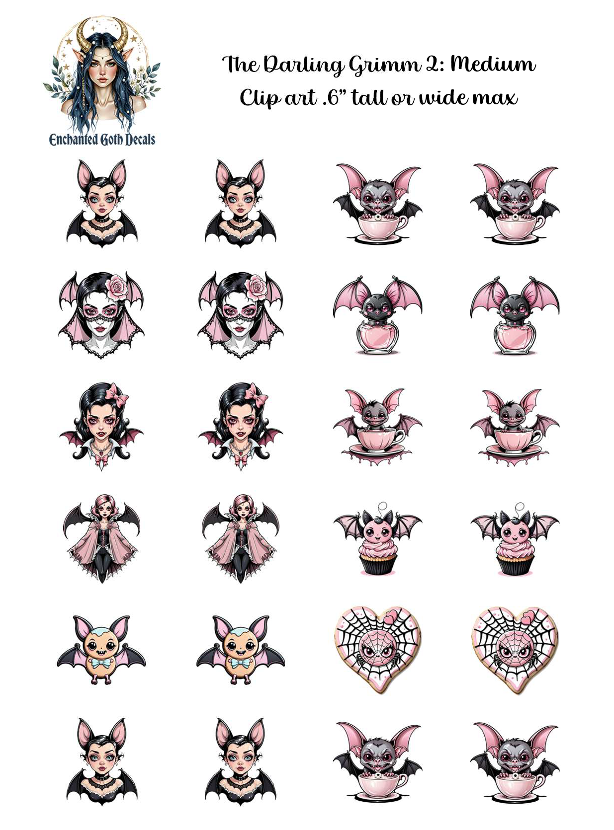 The Darling Grimm 2 - Clipart