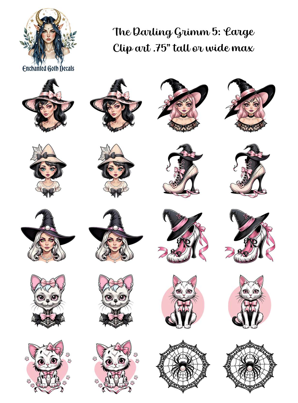 The Darling Grimm 5 - Clipart