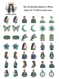 The Forbidden Bloom 1 - Clipart Mini