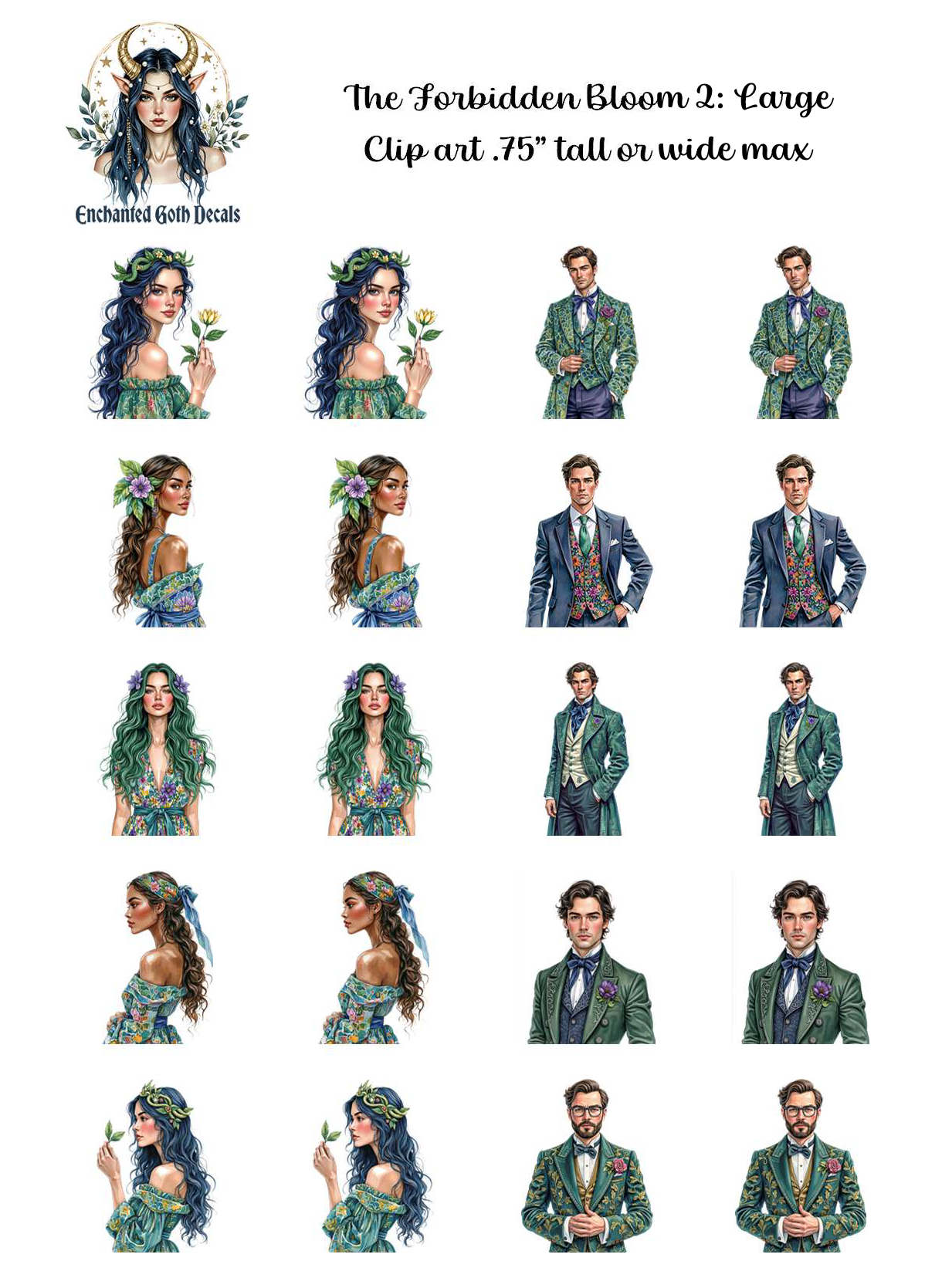 The Forbidden Bloom 2 - Clipart