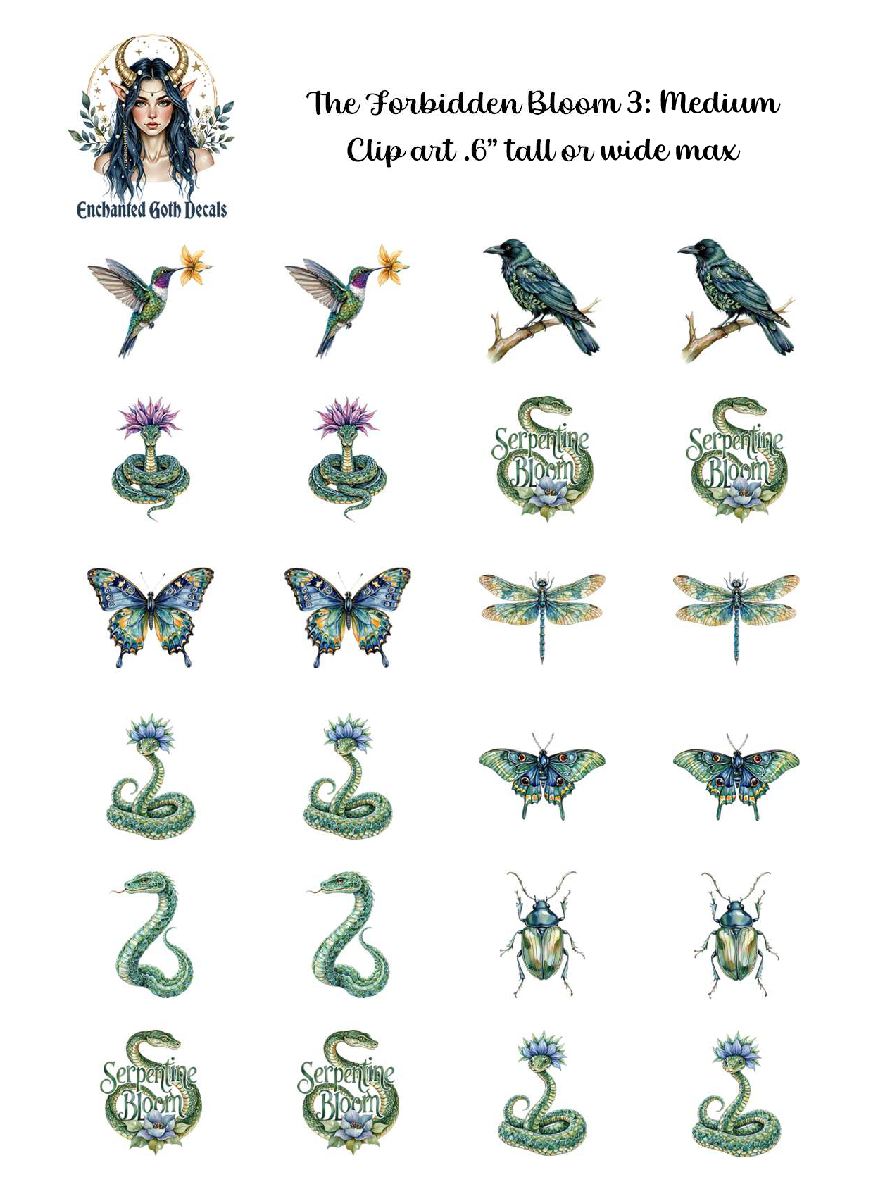 The Forbidden Bloom 3 - Clipart