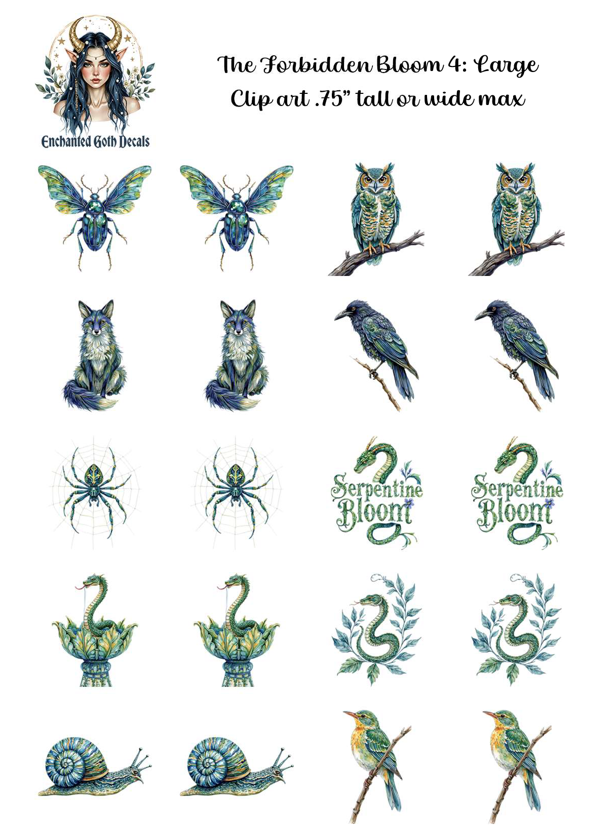 The Forbidden Bloom 4 - Clipart