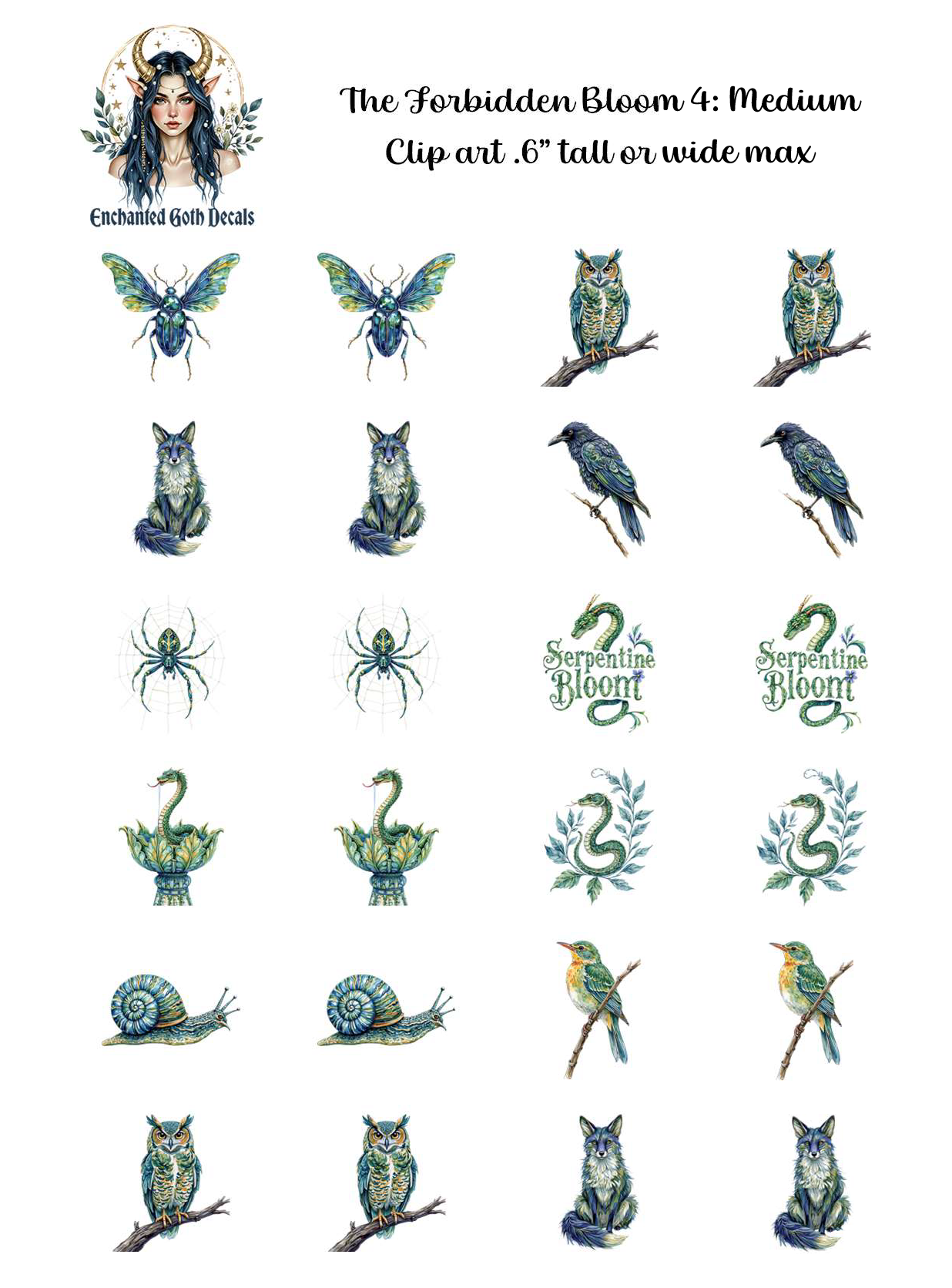 The Forbidden Bloom 4 - Clipart