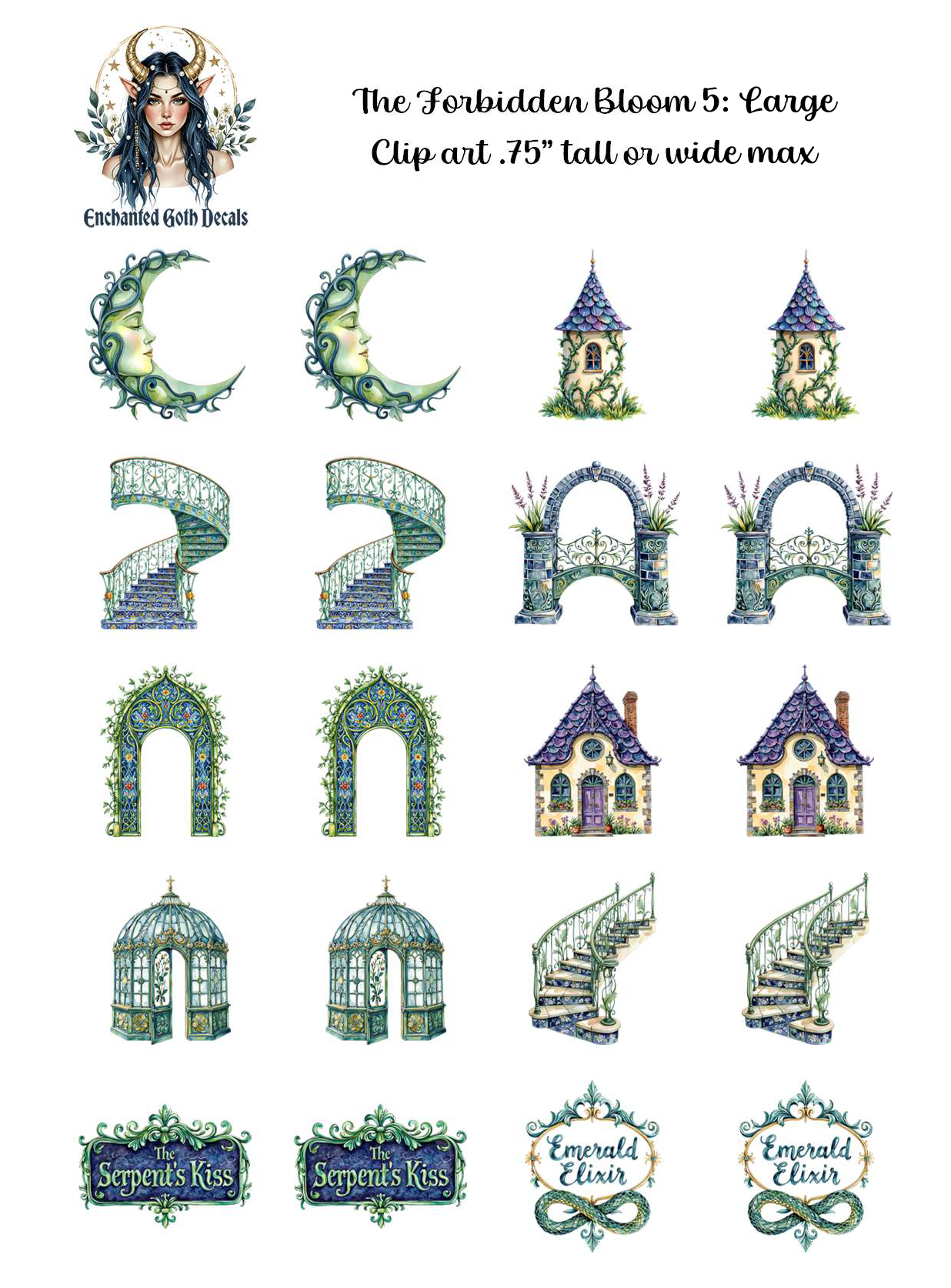 The Forbidden Bloom 5 - Clipart