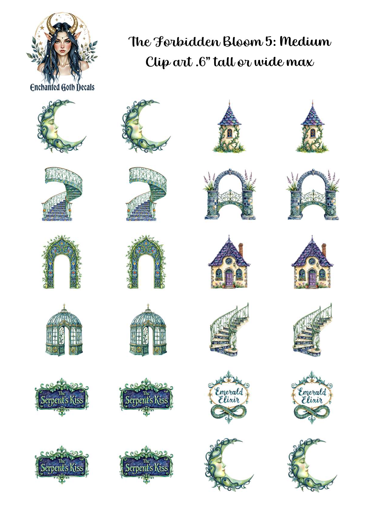 The Forbidden Bloom 5 - Clipart