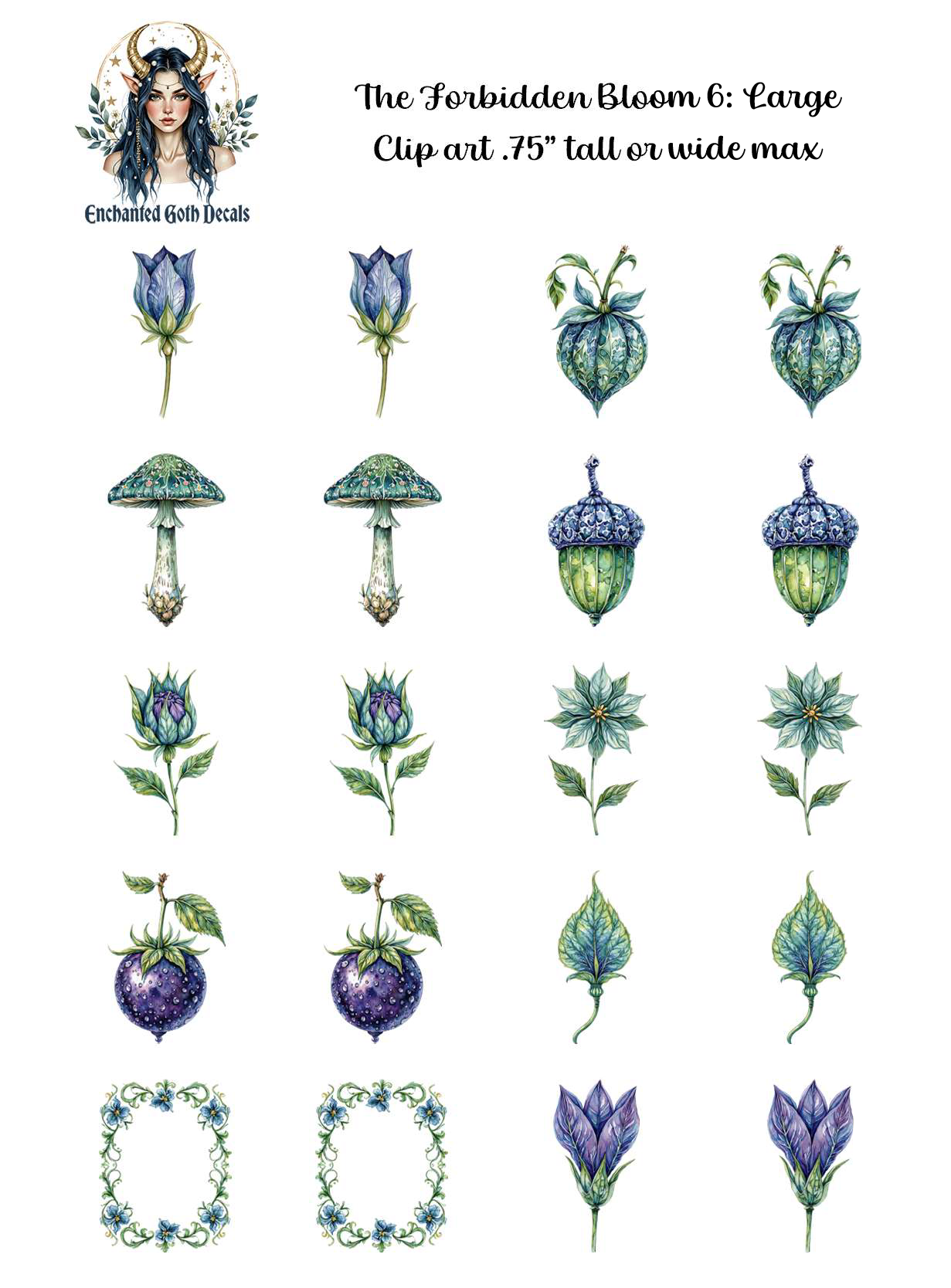 The Forbidden Bloom 6 - Clipart
