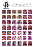 The Ghouls of Summer Part 2: 1 - Clipart Mini