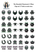 The Haunted Shamrock 1 - Clipart Mini