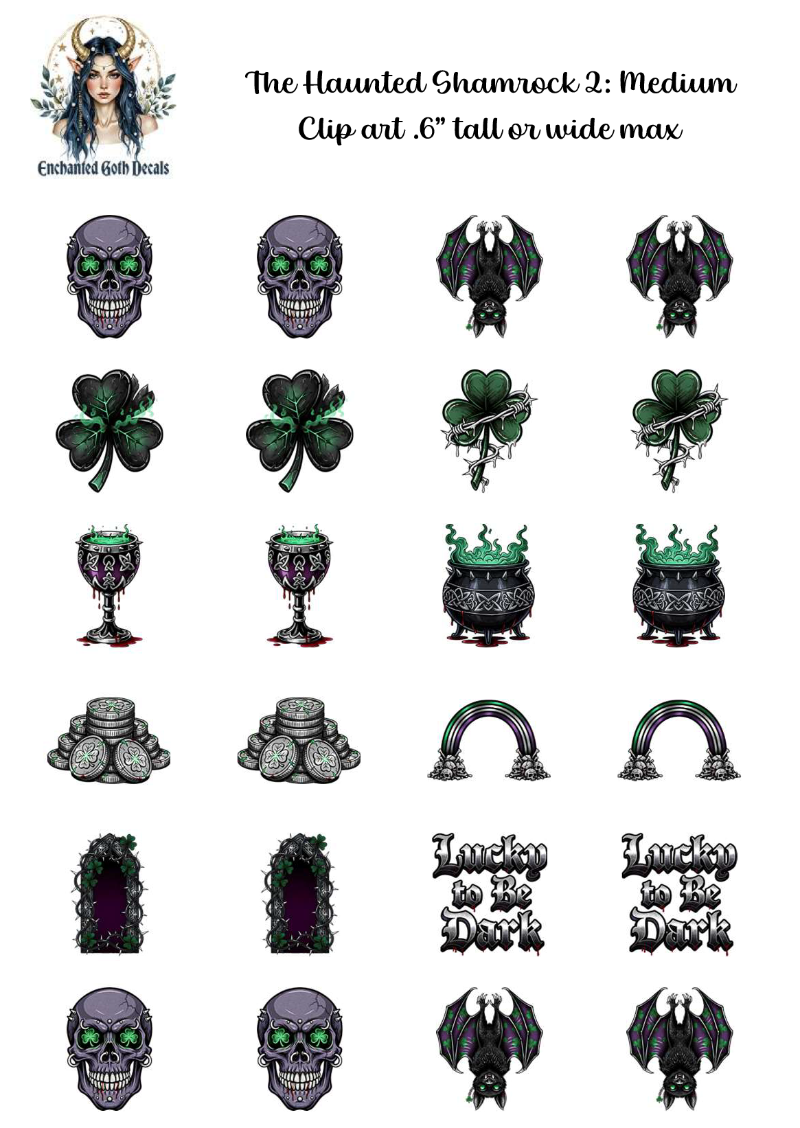 The Haunted Shamrock 2 - Clipart