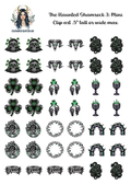 The Haunted Shamrock 3 - Clipart Mini