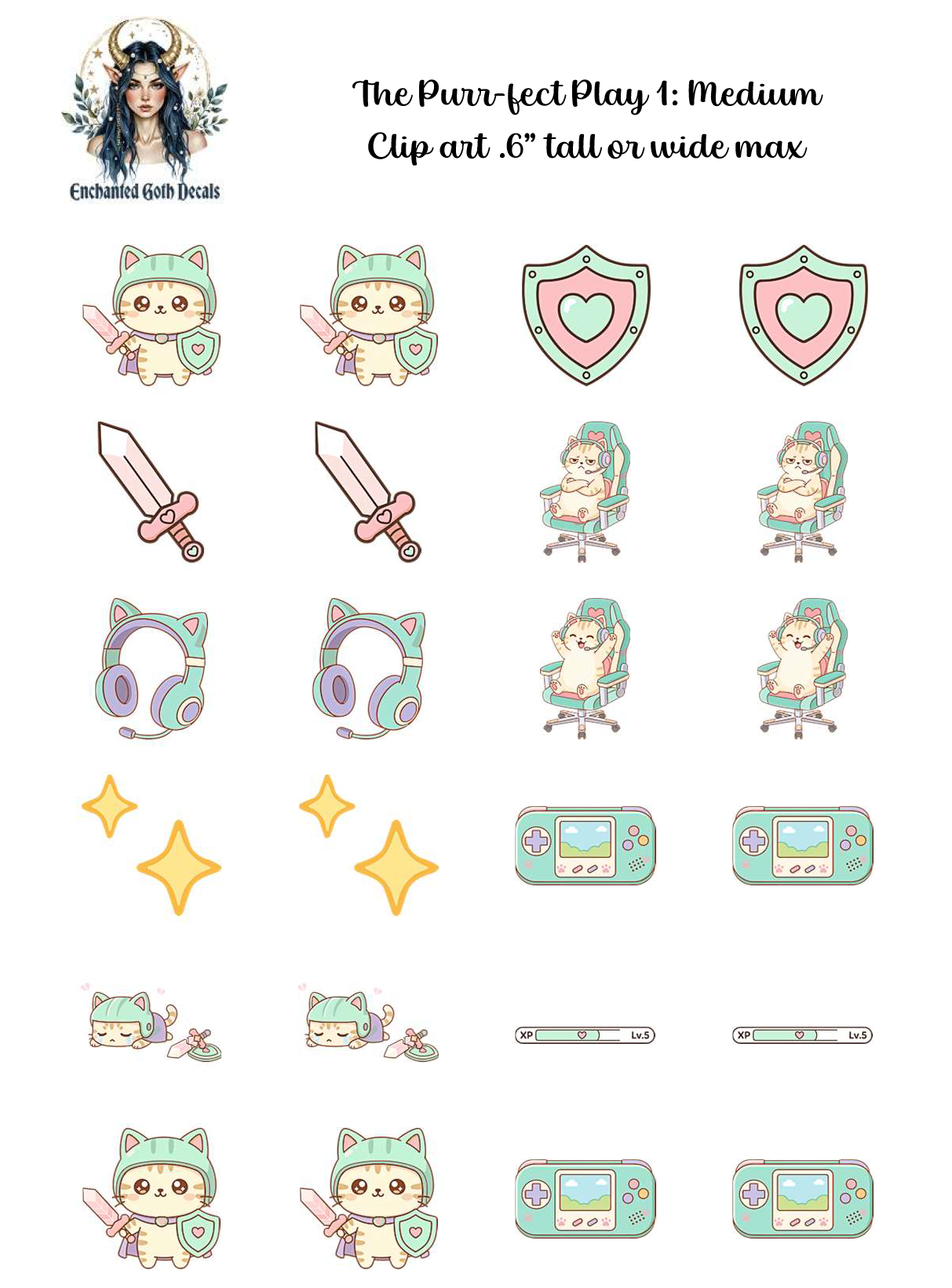 The Purr-fect Play 1 - Clipart