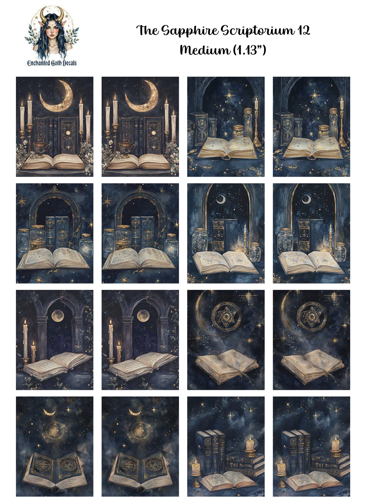 The Sapphire Scriptorium 12