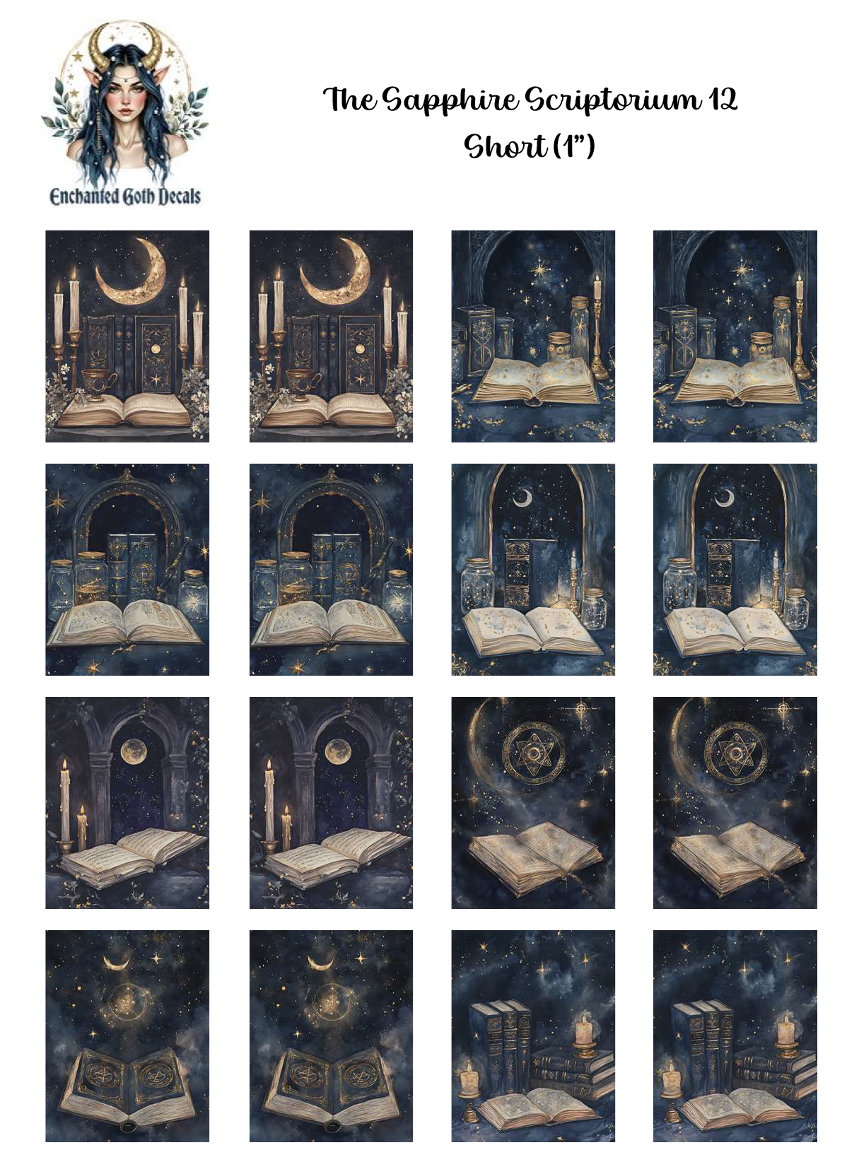 The Sapphire Scriptorium 12