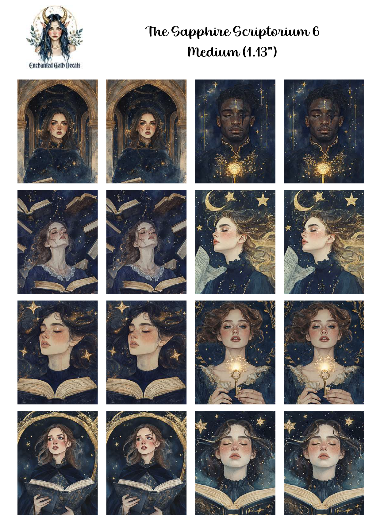 The Sapphire Scriptorium 6