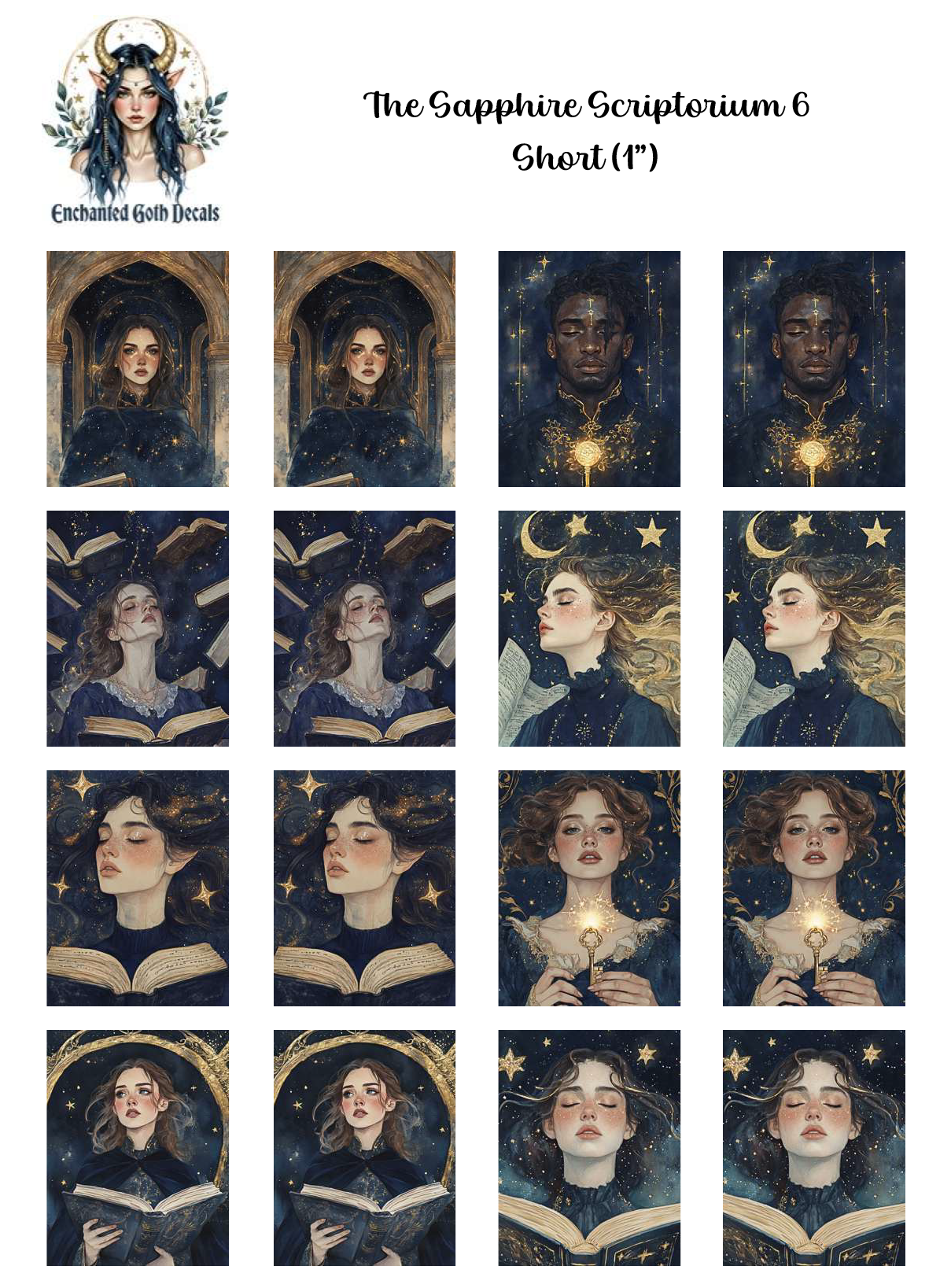 The Sapphire Scriptorium 6