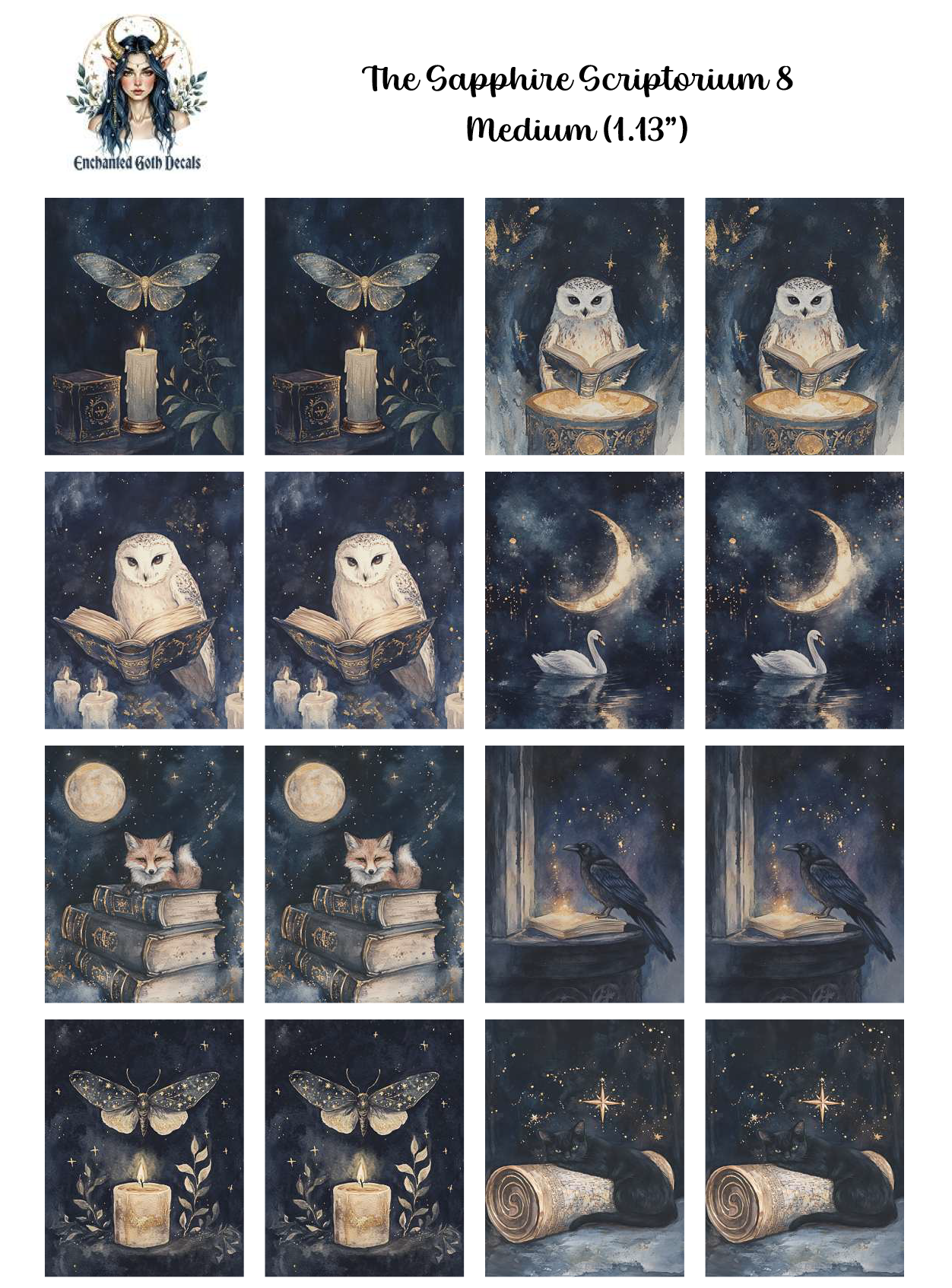 The Sapphire Scriptorium 8