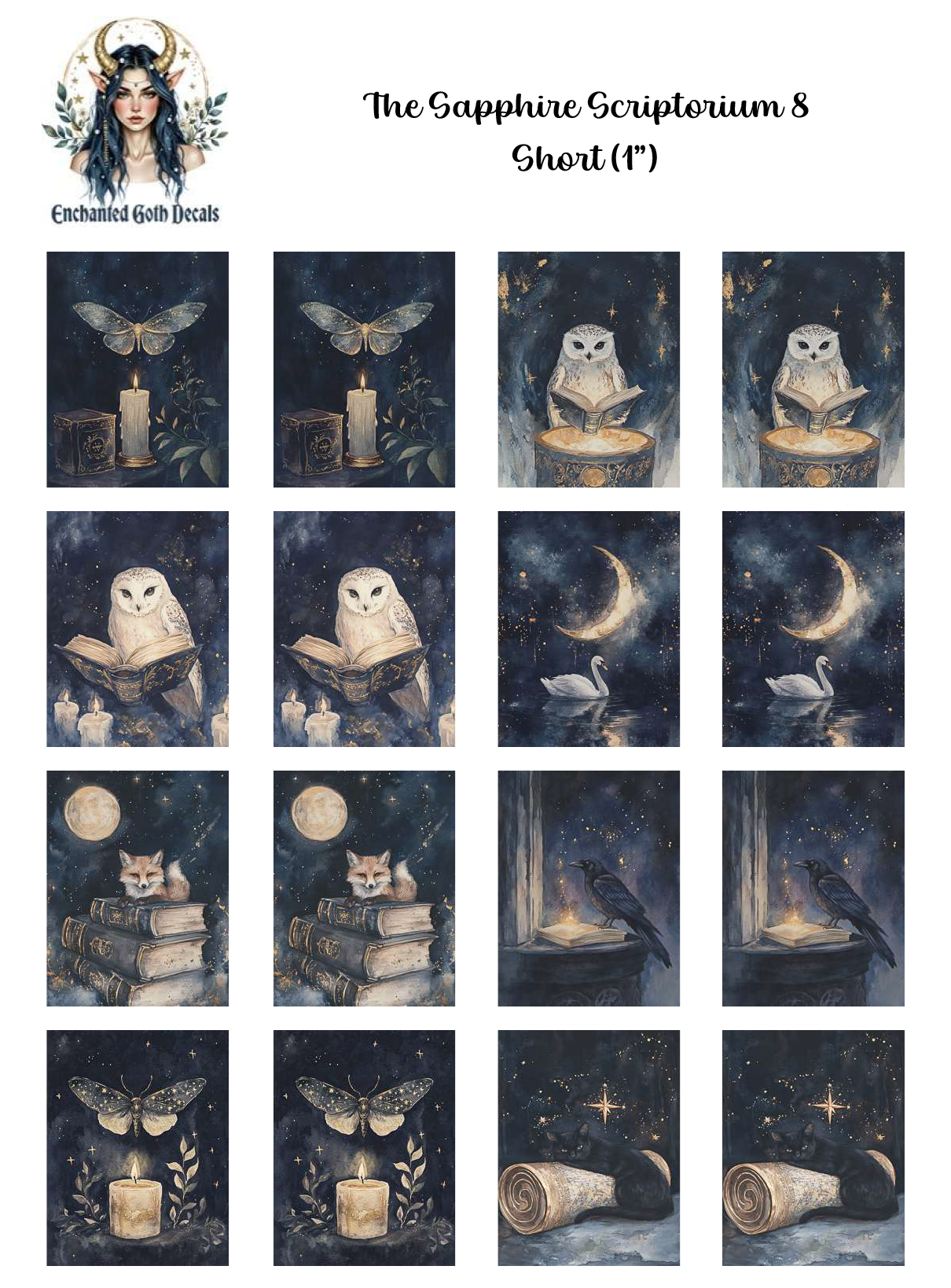 The Sapphire Scriptorium 8