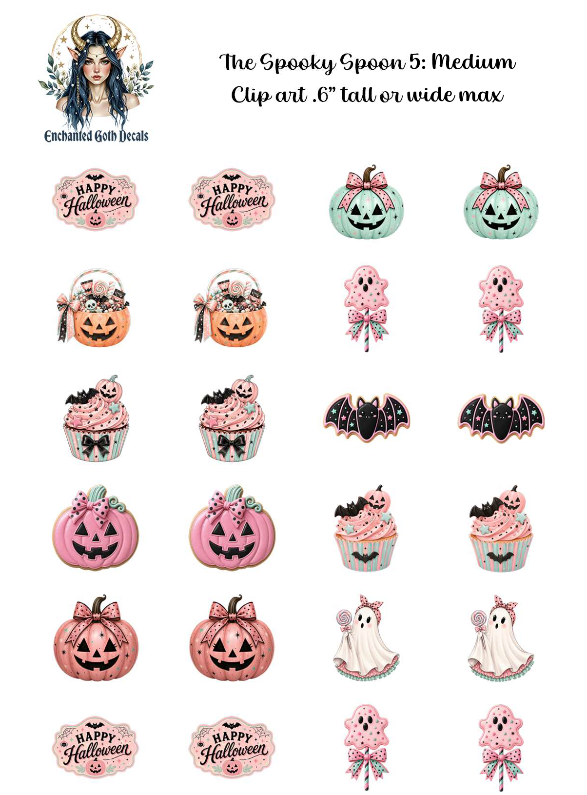The Spooky Spoon 5 - Clipart