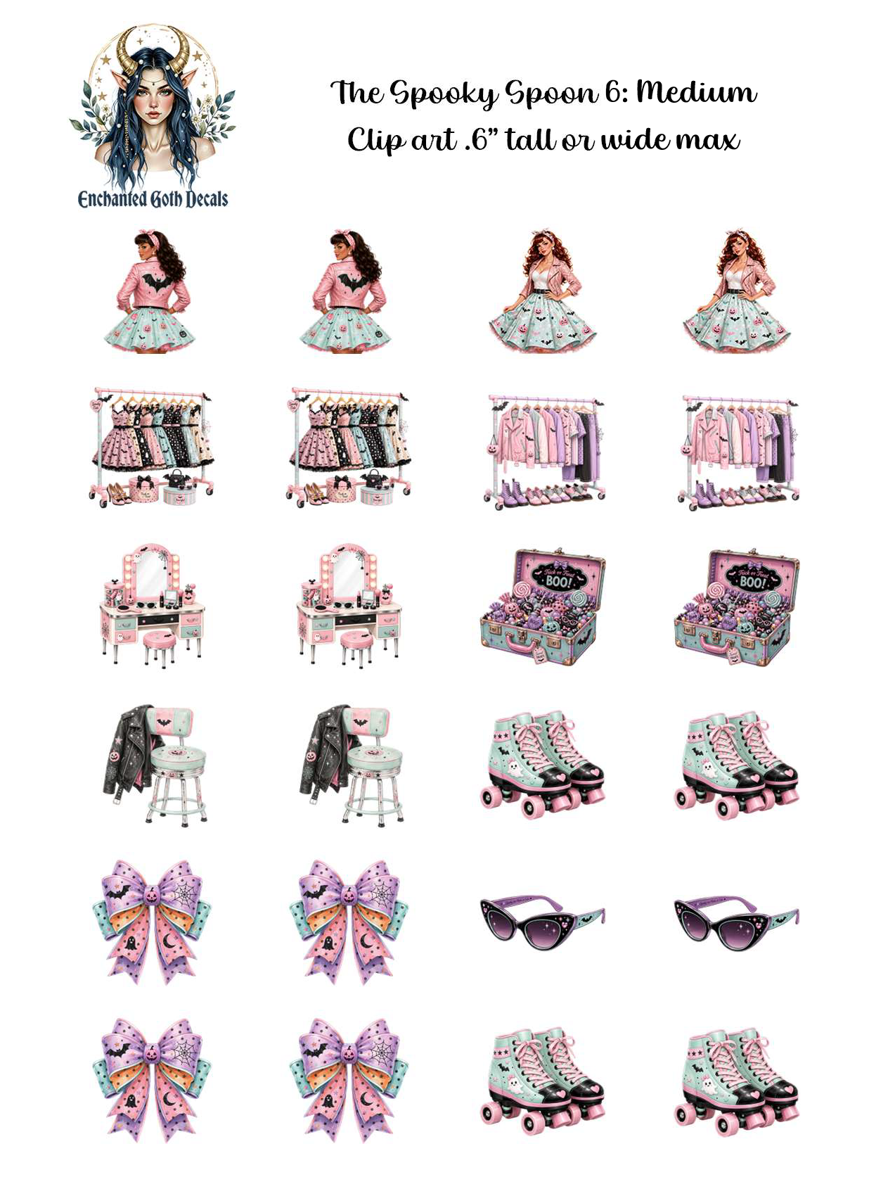 The Spooky Spoon 6 - Clipart