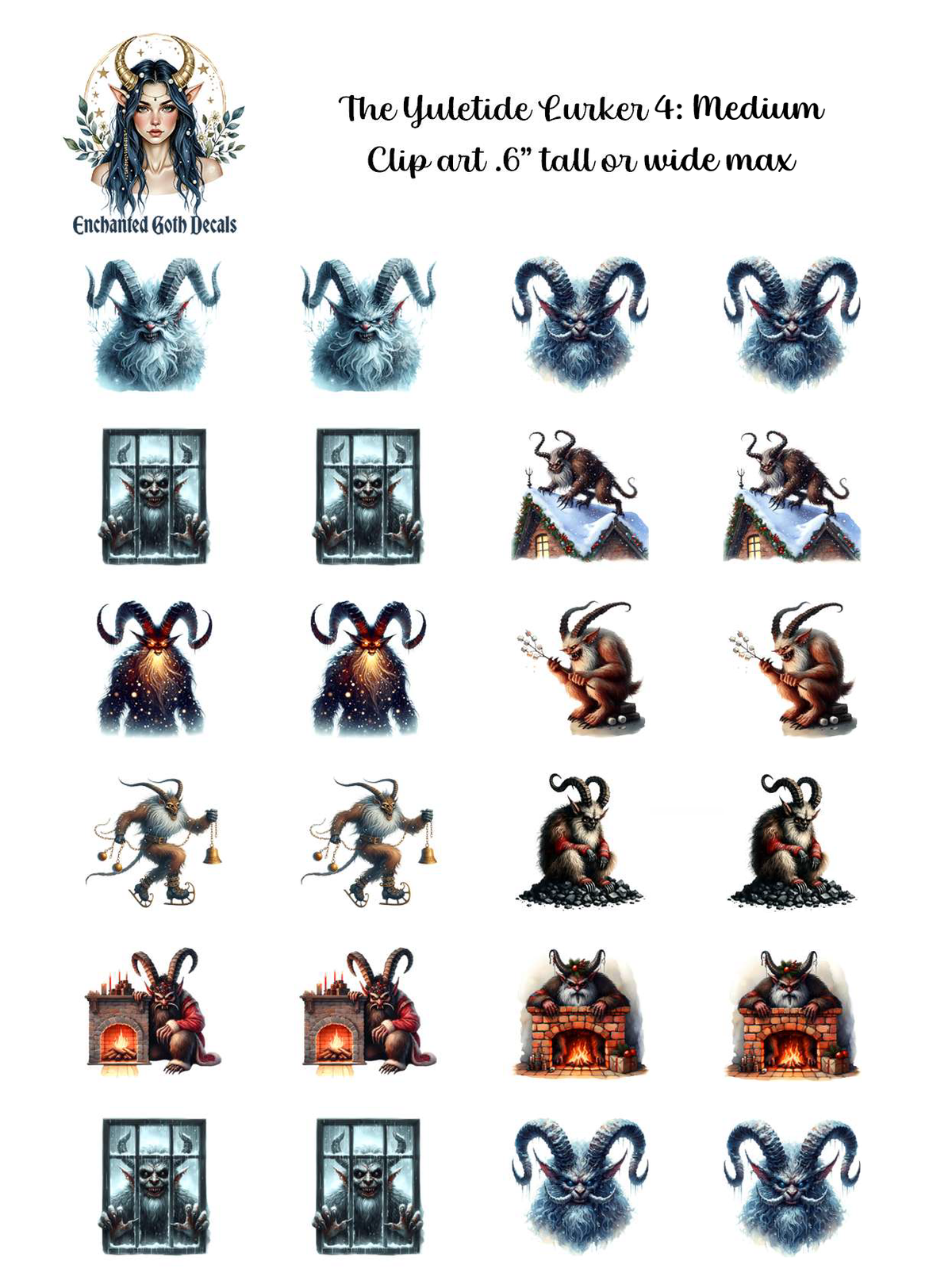 The Yuletide Lurker 4 - Clipart