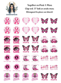 Together in Pink 1 - Clipart Mini