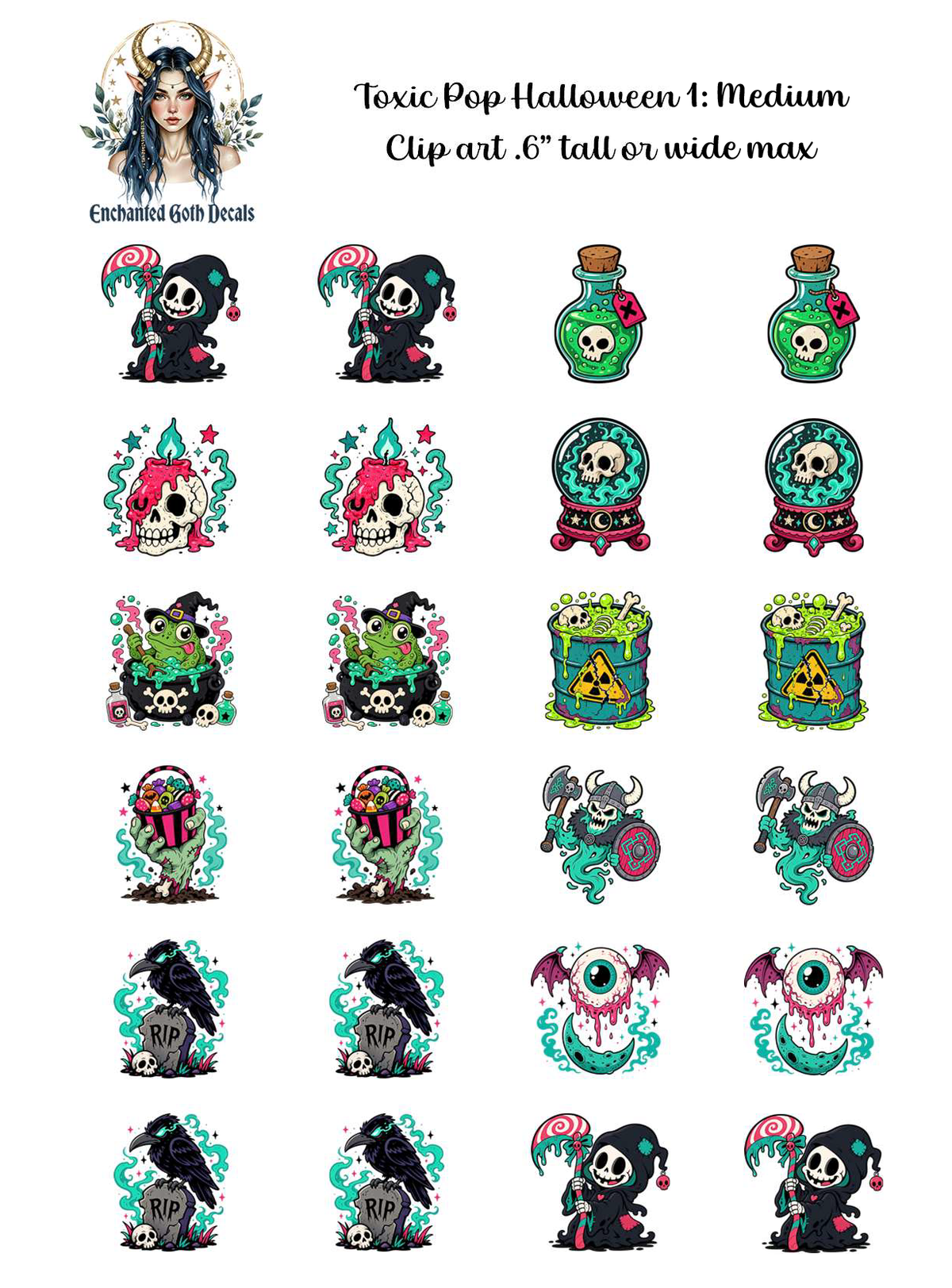 Toxic Pop Halloween 1 - Clipart