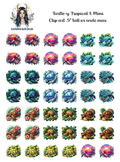 Turtle-y Tropical 1 - Clipart Mini