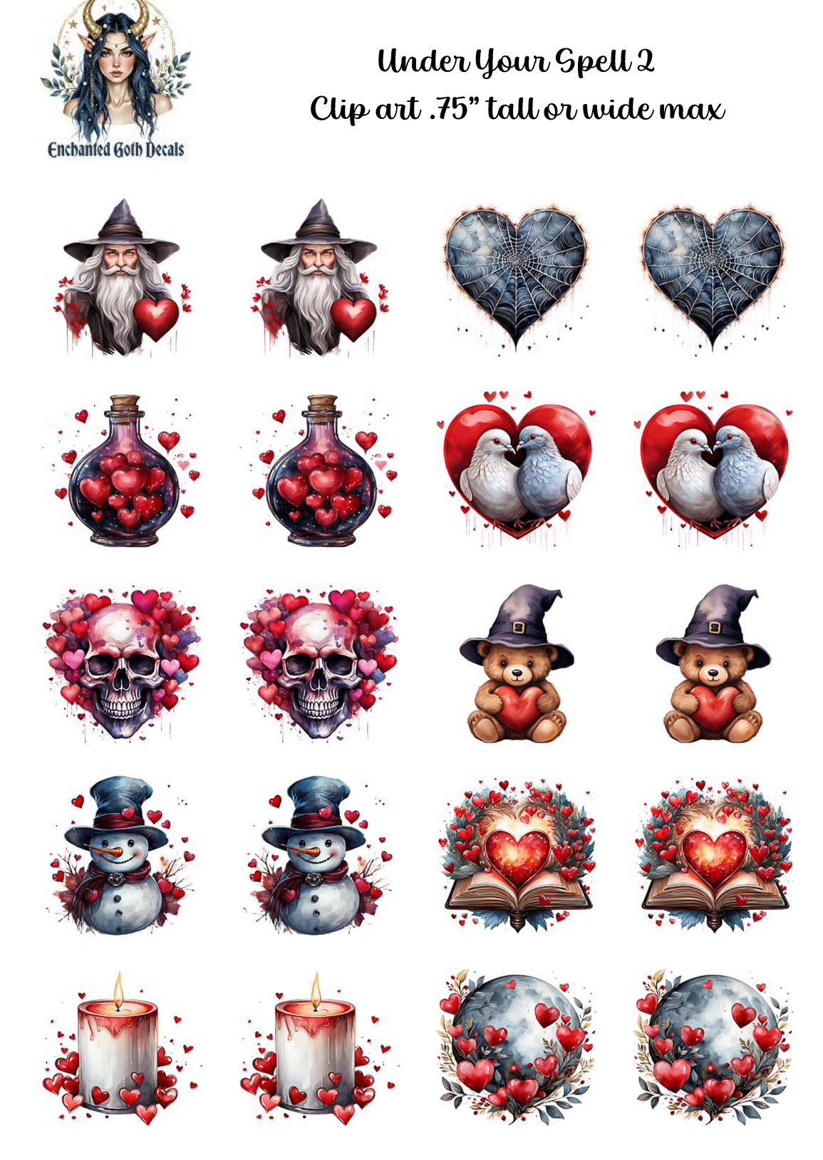 Under Your Spell 2 - Clipart