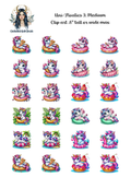 Uni-Floaties 3 - Clipart