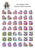 Uni-Floaties 3 - Clipart Mini