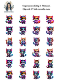 Vaporwave Kitty 2 - Clipart