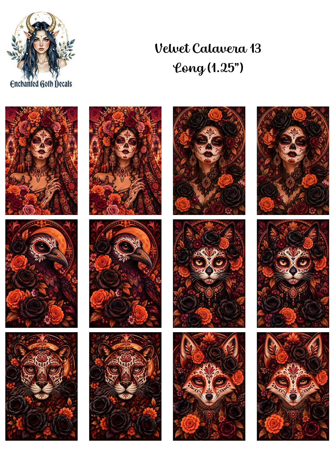 Velvet Calavera 13 - Long